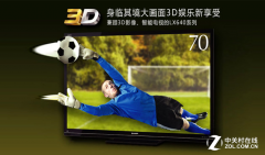 夏普70寸电视LCD-70LX640A 光传递技术确保高画质